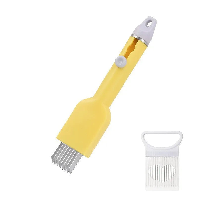Kitchen Onion Garlic Cutter Cut Onions Slicer Shredder Garlic Crusher Vegetable Cutter Knife Shred Tools Slice Kitchen Accessories - Bellarte Enchanté Kitchen Onion Garlic Cutter Cut Onions Slicer Shredder Garlic Crusher Vegetable Cutter Knife Shred Tools Slice Kitchen Accessories